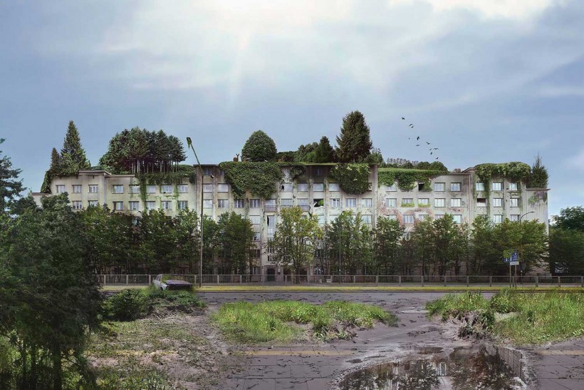 Ministry of the Environment overgrown by Central European mixed forest